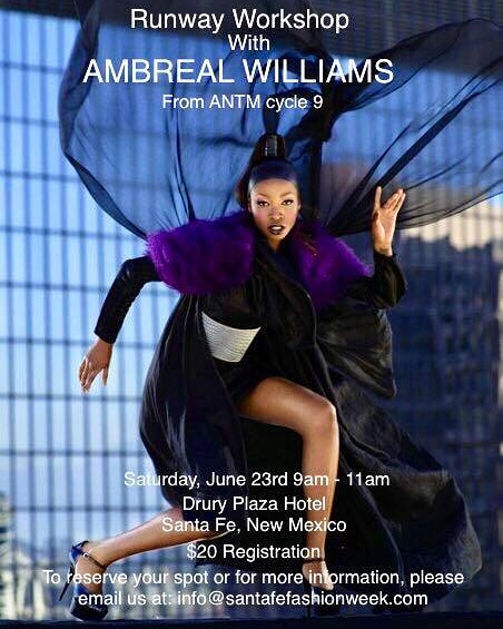 runway workshop with ambreal williams