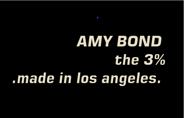 Amy Bond made in LA